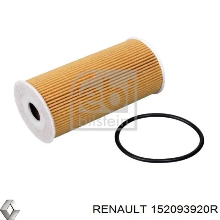 Comprar 152093920R Renault (RVI) Filtros de aceite