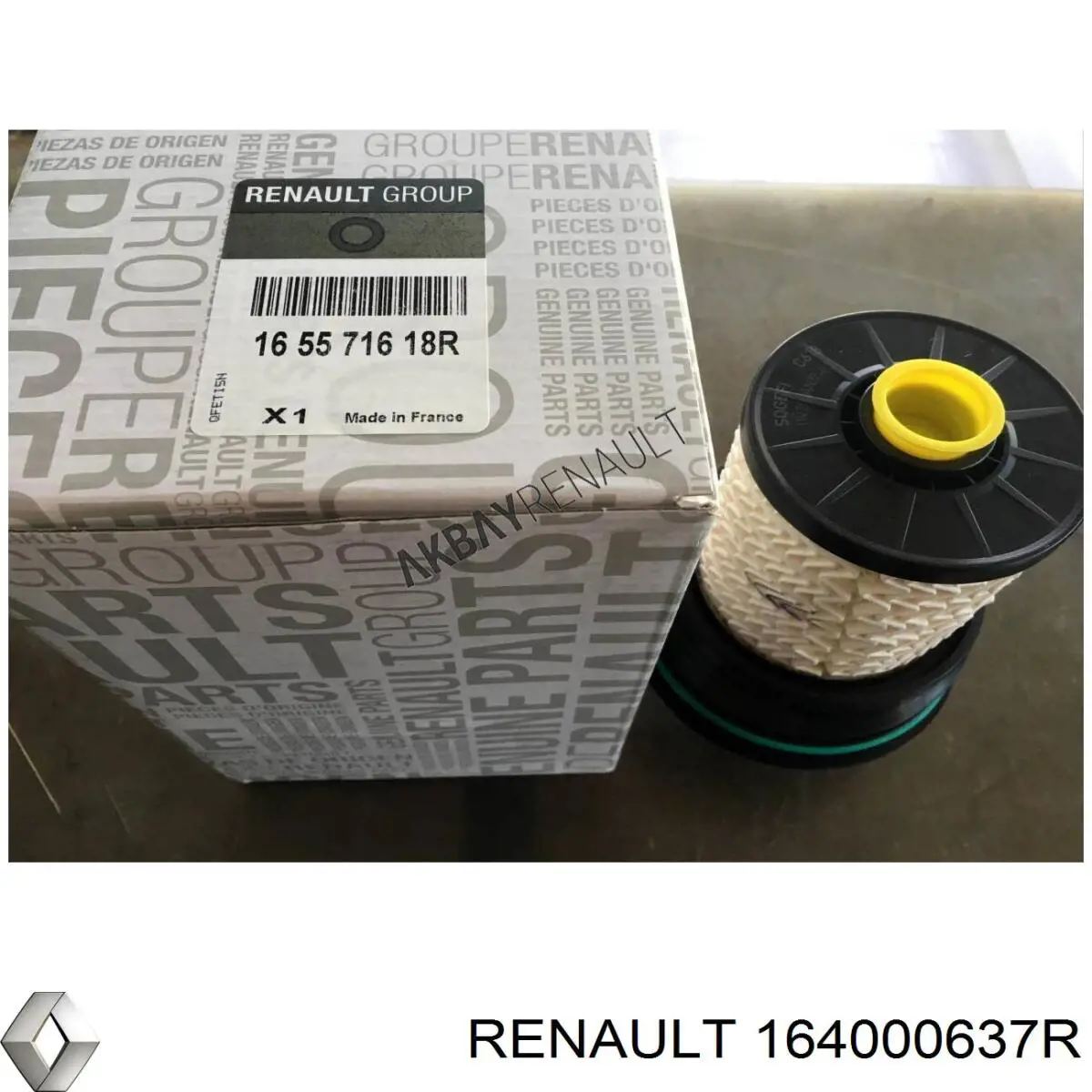 Filtro combustible Renault (RVI) 164000637R precio, desde 33,94 EUR