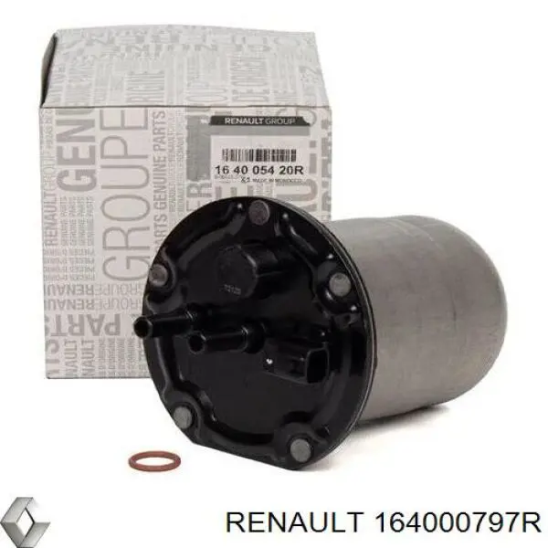 164000797R Renault (RVI) filtro combustible