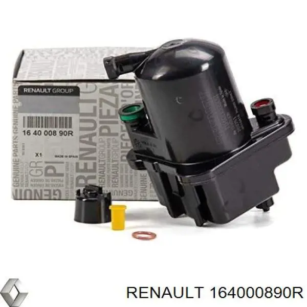 164000890R Renault (RVI) filtro combustible