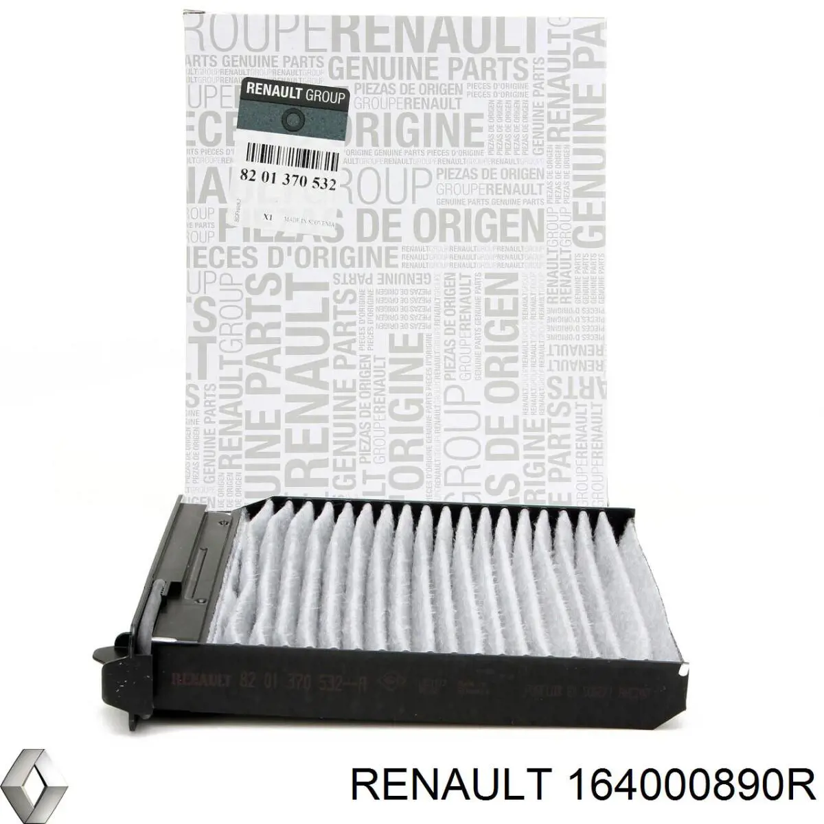 Filtro de combustible 164000890R Renault (RVI)