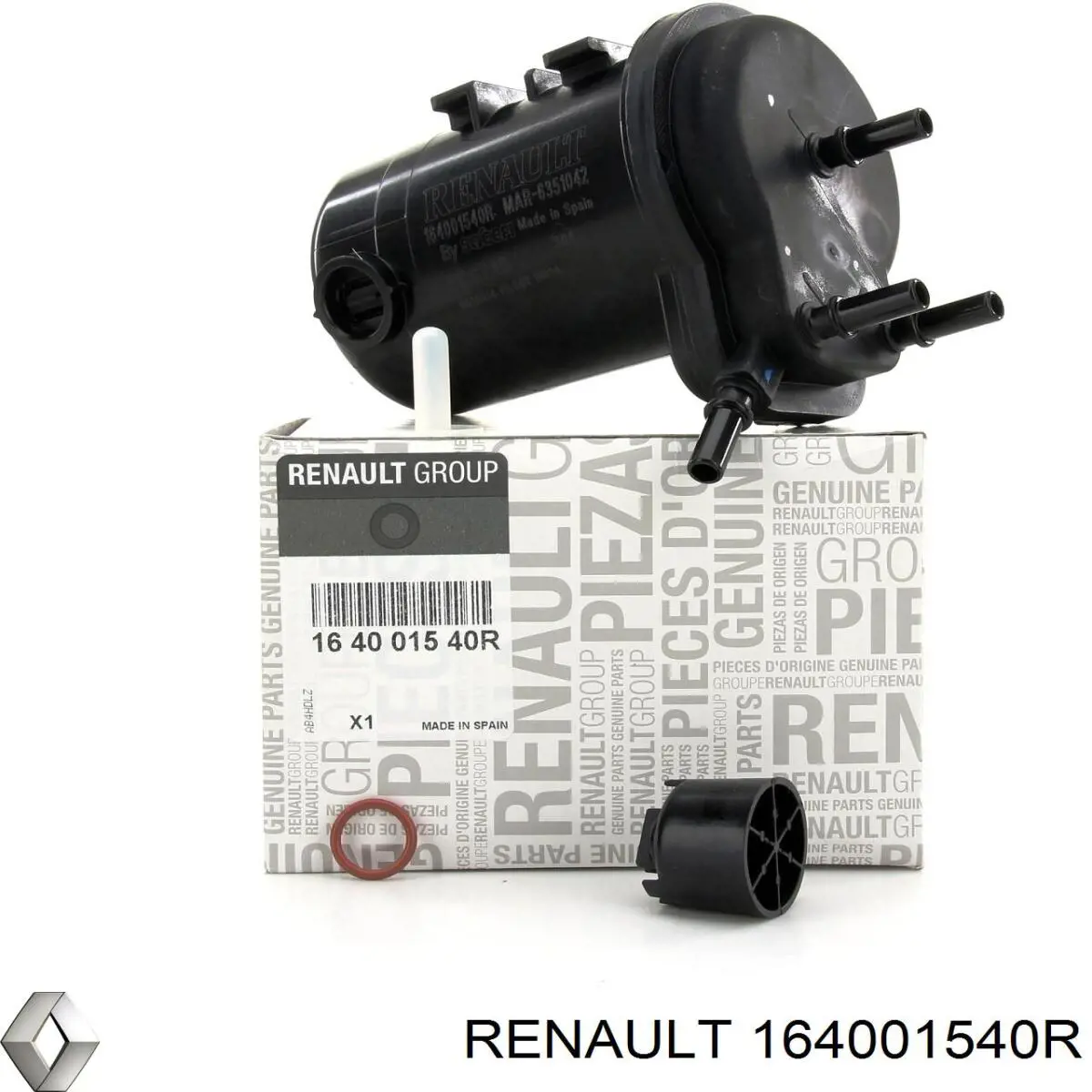 Filtro de combustible 164001540R Renault (RVI)