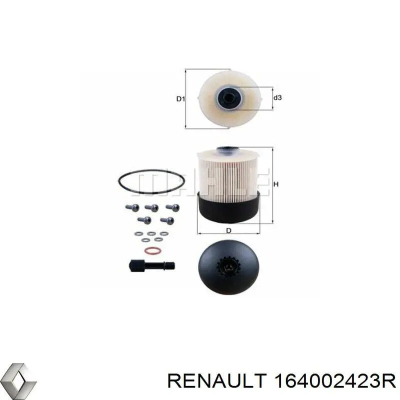 Carcasa del filtro de combustible Kavo Parts NF2480H precio, desde 122,39 EUR