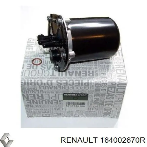 Caja, filtro de combustible para Renault Laguna (BT0)