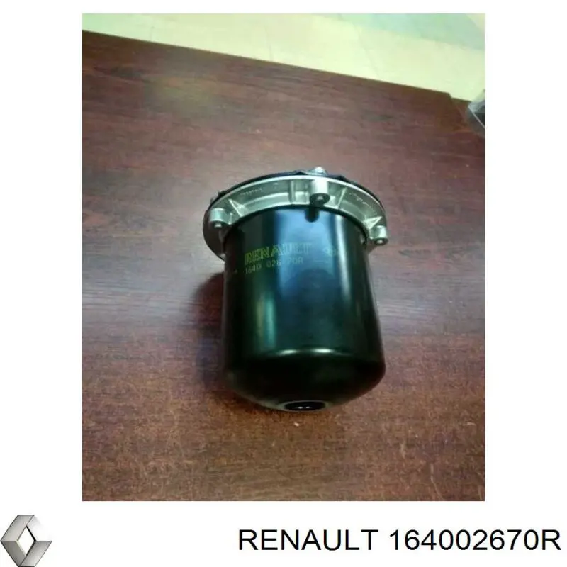 Caja filtros de combustible Renault (RVI) 164002670R