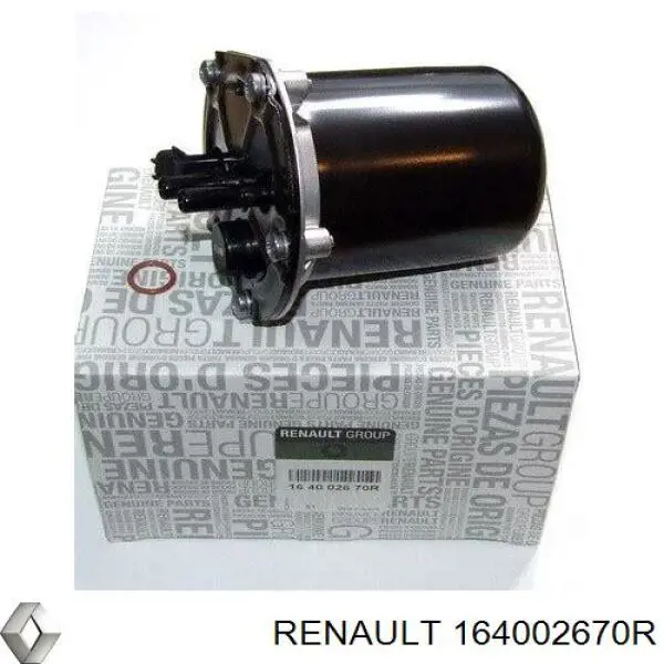 Comprar 164002670R Renault (RVI) Caja del filtro de combustible