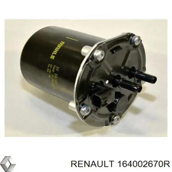 Caja del filtro de combustible 164002670R Renault (RVI)