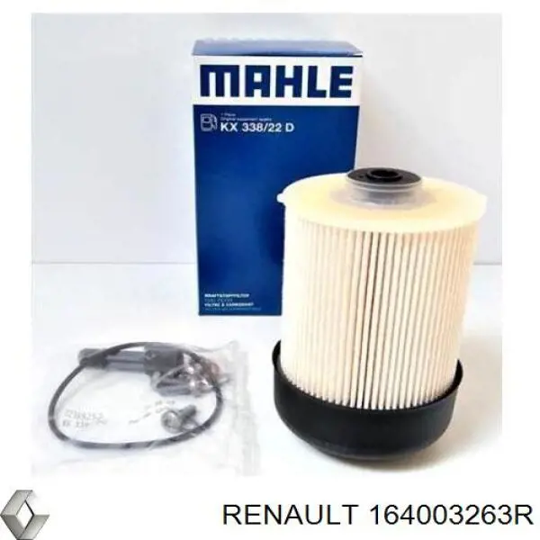 Filtro de combustible 164003263R Renault (RVI)