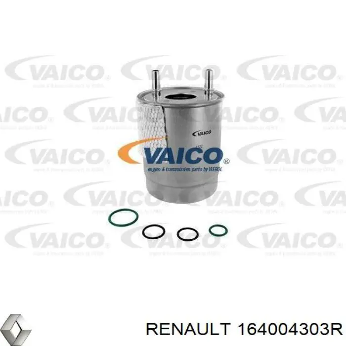 Filtro combustible Renault (RVI) 164004303R precio, desde 31,70 EUR