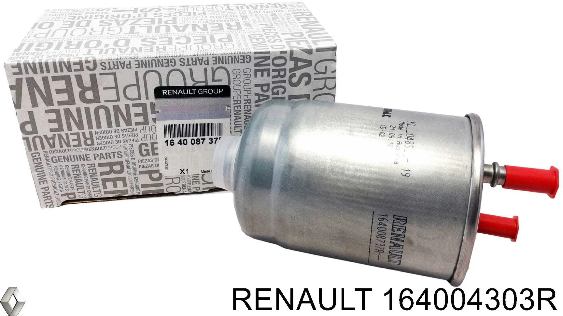 Filtro de combustible 164004303R Renault (RVI)