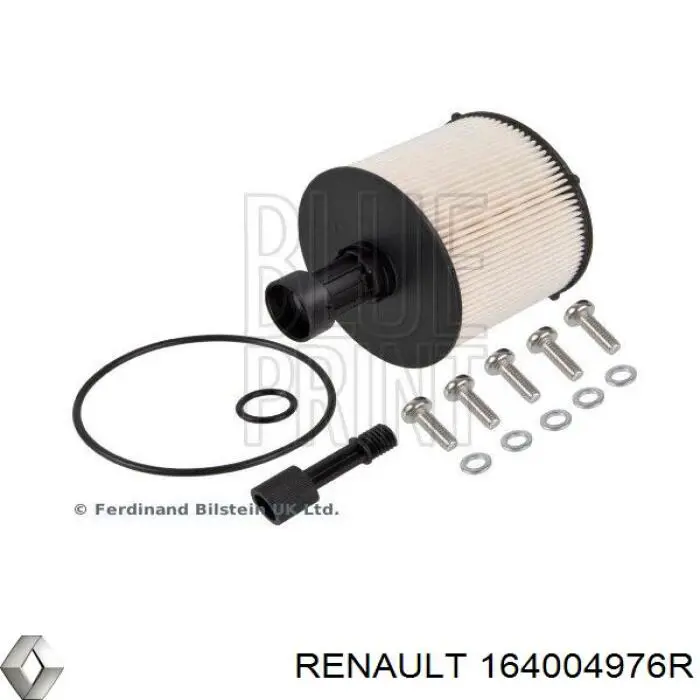 164004976R Renault (RVI) filtro combustible