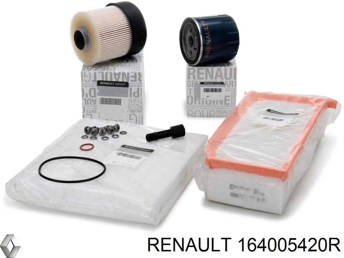 Caja del filtro de combustible 164005420R Renault (RVI)