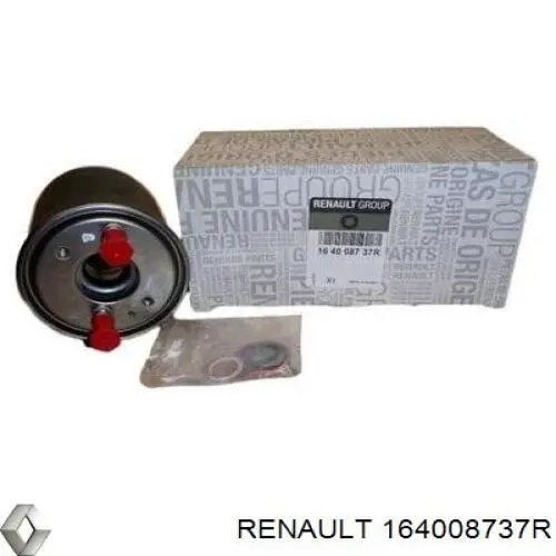 164008737R Renault (RVI) filtro combustible