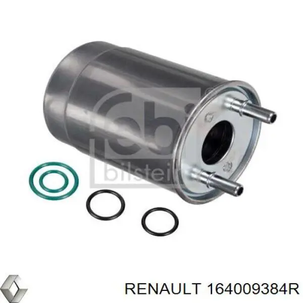 Comprar 164009384R Renault (RVI) Filtro diesel