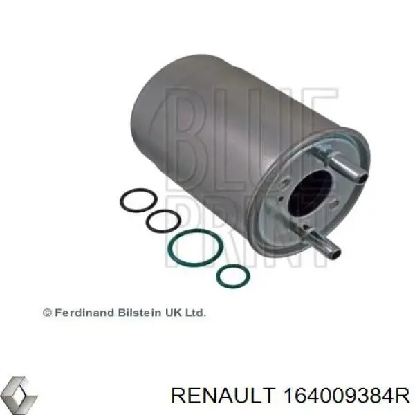Filtro de combustible 164009384R Renault (RVI)
