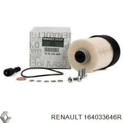 164033646R Renault (RVI) filtro combustible