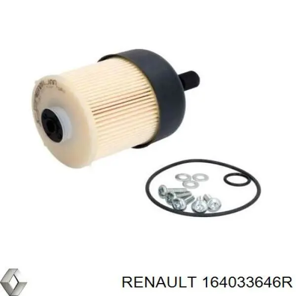 Filtro combustible Renault (RVI) 164033646R precio, desde 18,17 EUR