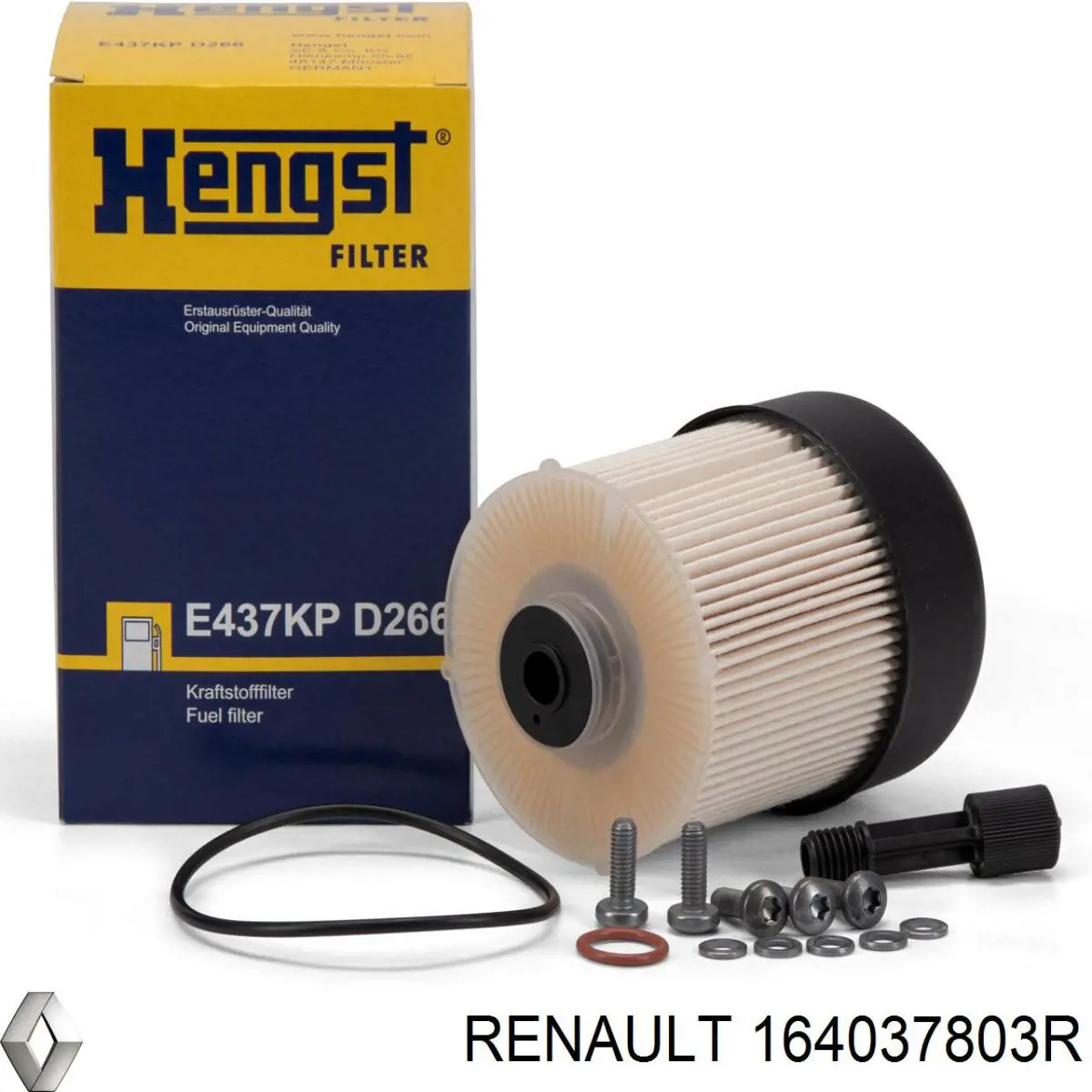 Filtro combustible Renault (RVI) 164037803R precio, desde 11,78 EUR