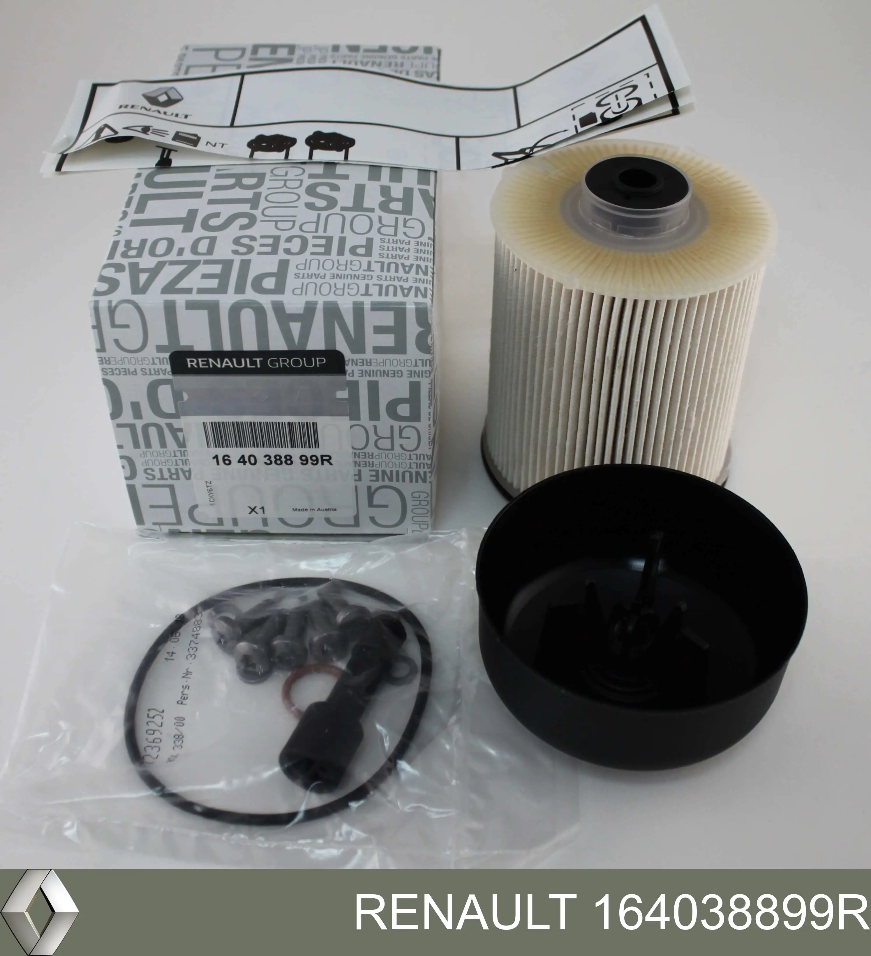 Comprar 164038899R Renault (RVI) Filtro diesel