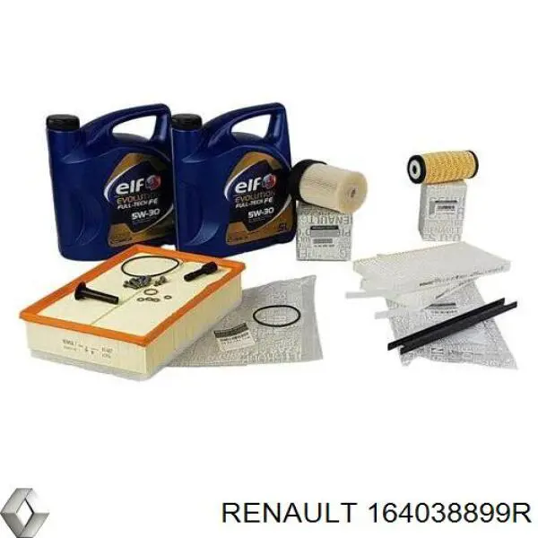 164038899R Renault (RVI) filtro combustible