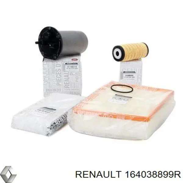 Filtro de combustible 164038899R Renault (RVI)