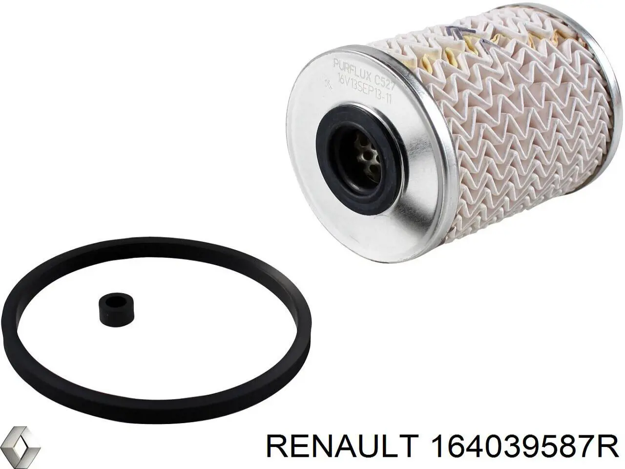164039587R Renault (RVI) filtro combustible