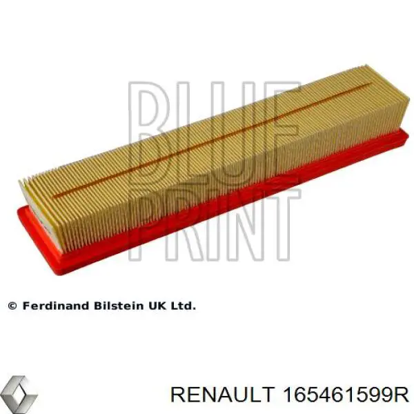 Filtro de aire de motor Renault (RVI) 165461599R precio, desde 9,82 USD