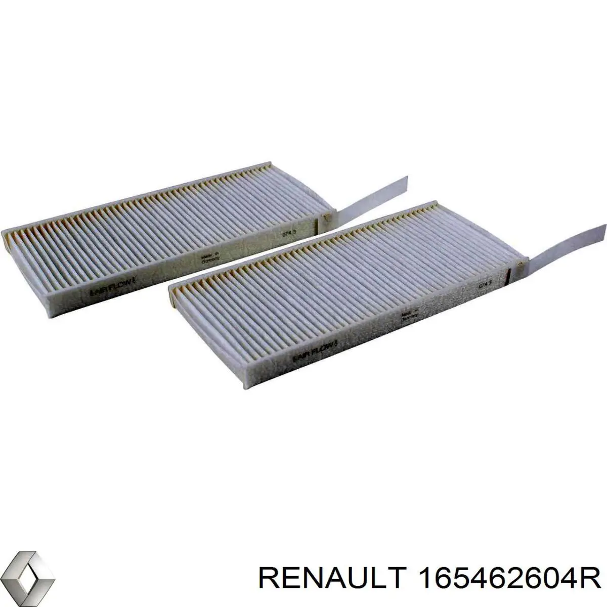Filtro de aire 165462604R Renault (RVI)