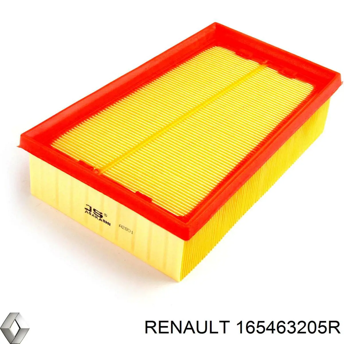 165463205R Renault (RVI) Filtro de aire de motor