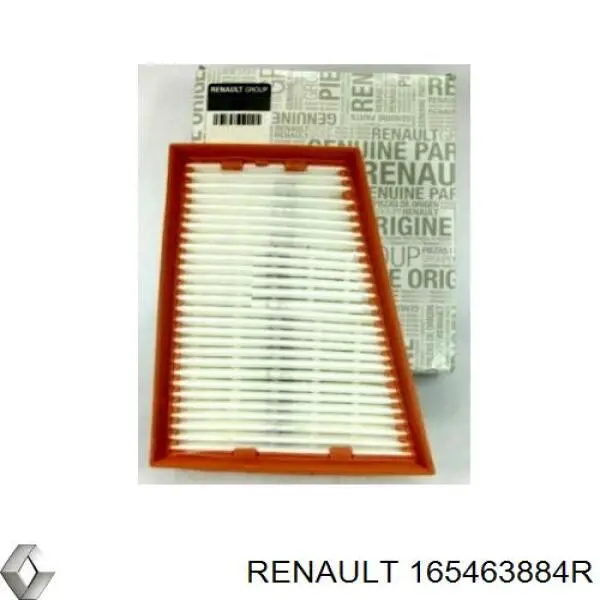 165463884R Renault (RVI) filtro de aire