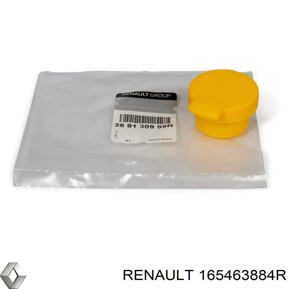 165463884R Renault (RVI) Filtro de aire de motor