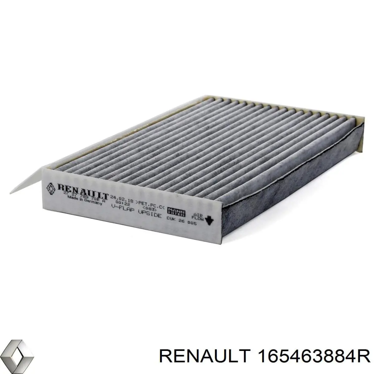 Comprar 165463884R Renault (RVI) Filtro de aire