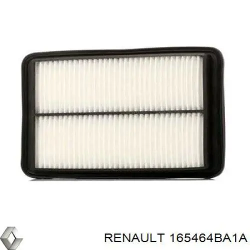 165464BA1A Renault (RVI) filtro de aire