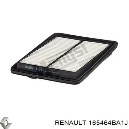 Comprar 165464BA1J Renault (RVI) Filtro de aire