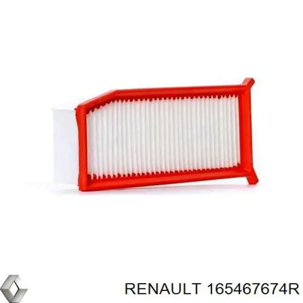 Filtro de aire 165467674R Renault (RVI)