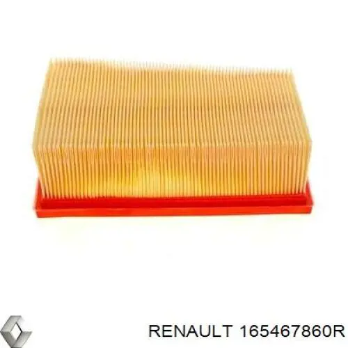 Filtro de aire 165467860R Renault (RVI)