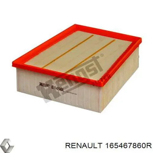 165467860R Renault (RVI) filtro de aire