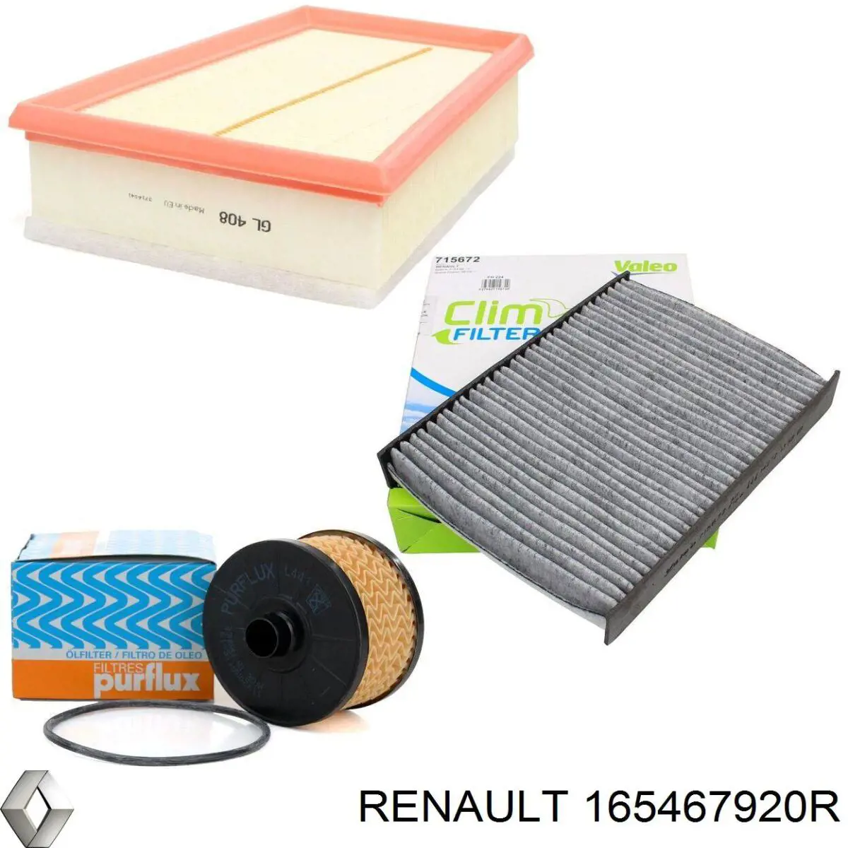 Filtro de aire Renault Megane 3 KZ0, KZ1