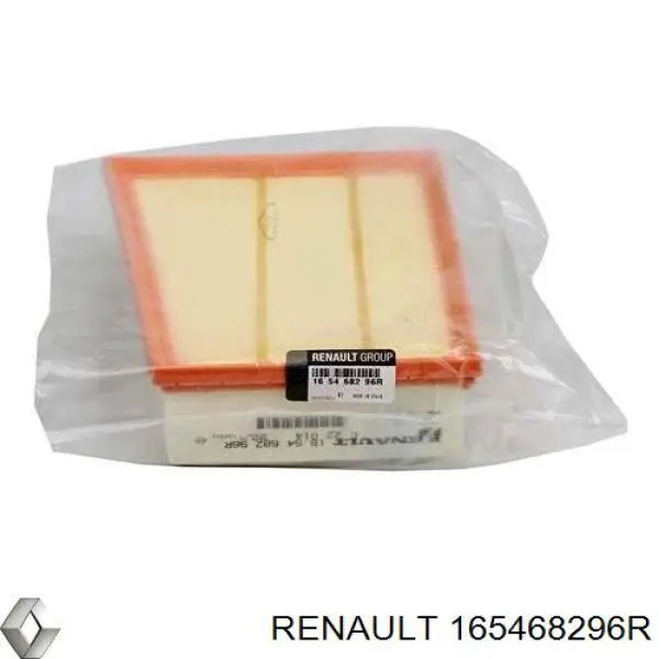 165468296R Renault (RVI) filtro de aire