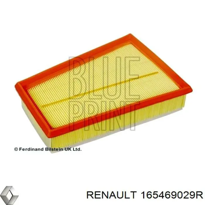 165469029R Renault (RVI) filtro de aire