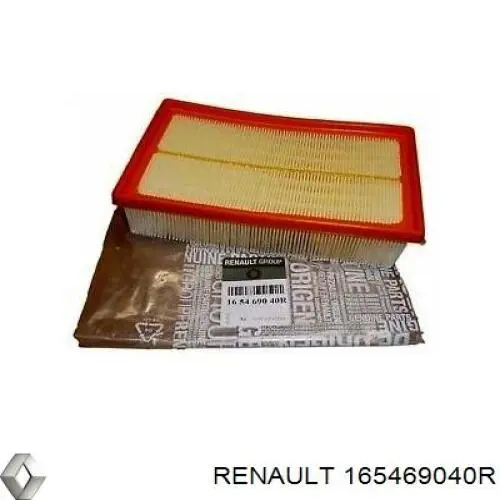 165469040R Renault (RVI) filtro de aire