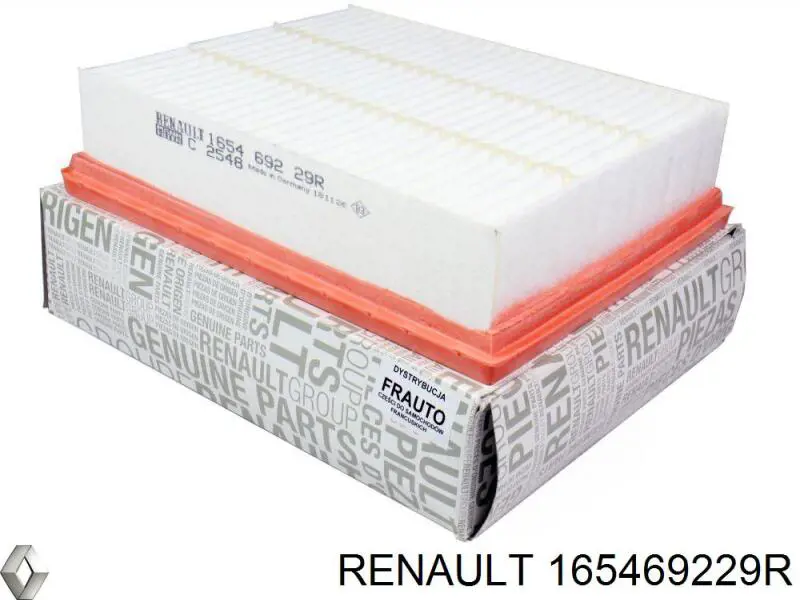 Comprar 165469229R Renault (RVI) Filtro de aire