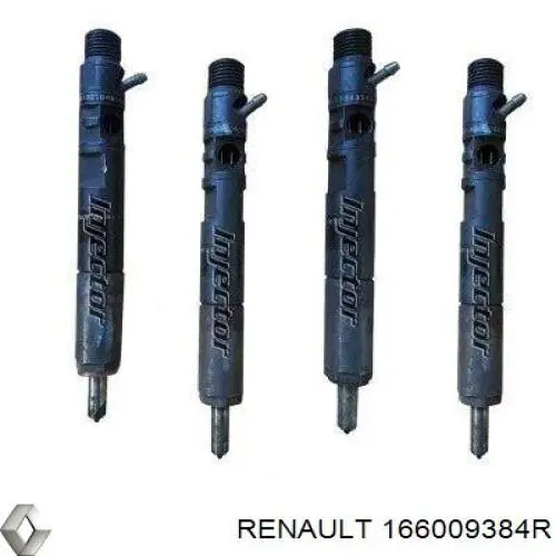 166009384R Renault (RVI) inyector