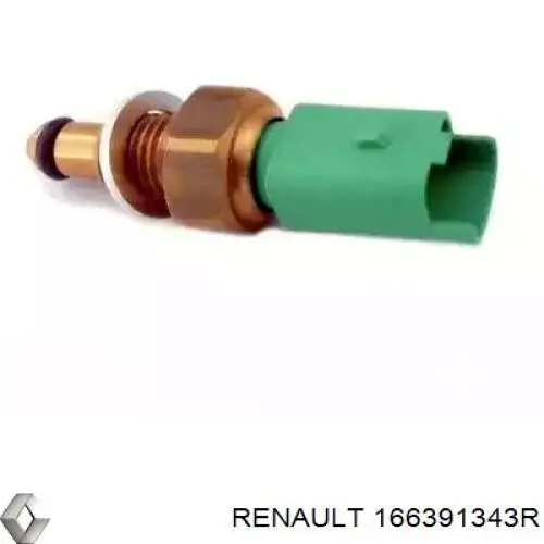 166391343R Renault (RVI) sensor de temperatura del refrigerante