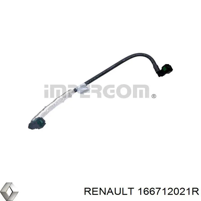 Comprar 166712021R Renault (RVI) Tubería de retorno de combustible de los inyectores