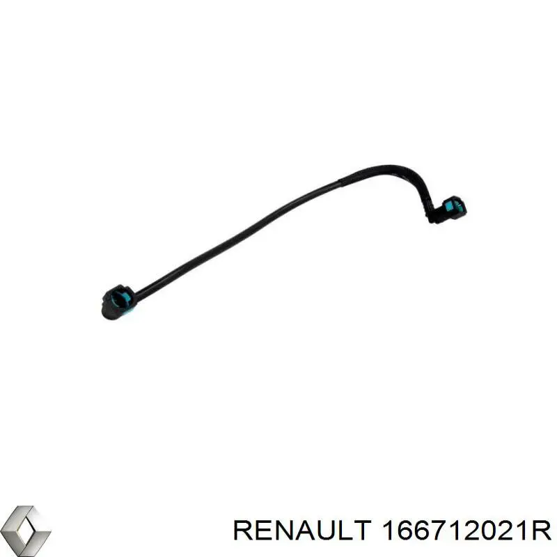 Tubería de retorno de combustible de los inyectores Renault (RVI) 166712021R precio, desde 56,36 EUR