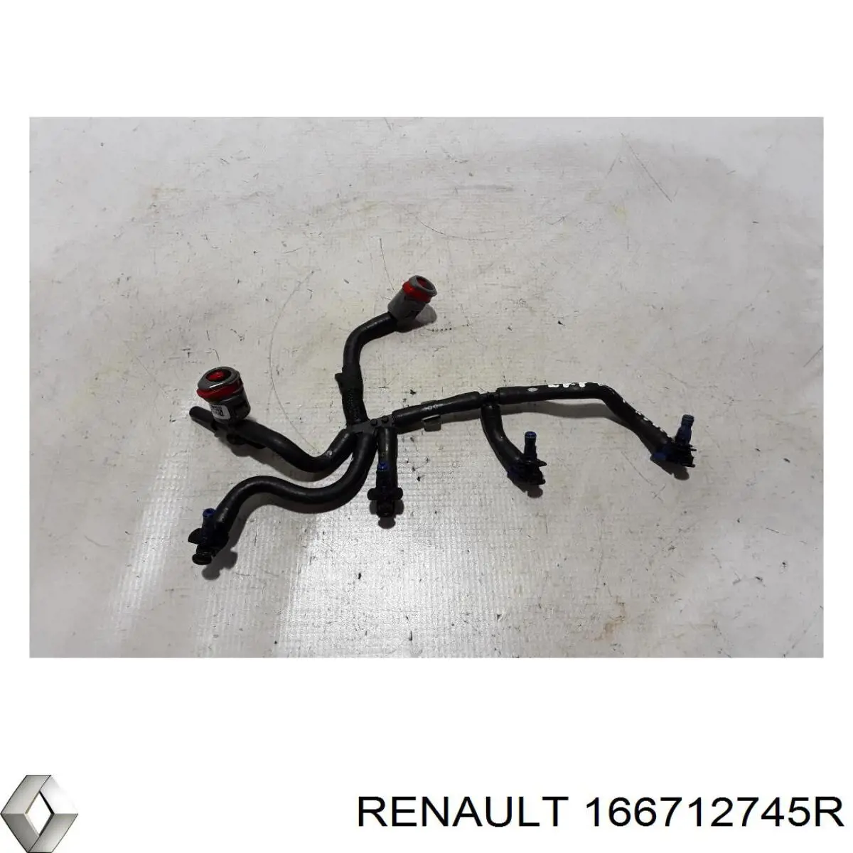 166712745R Renault (RVI) Tubo flexible, combustible de fuga 