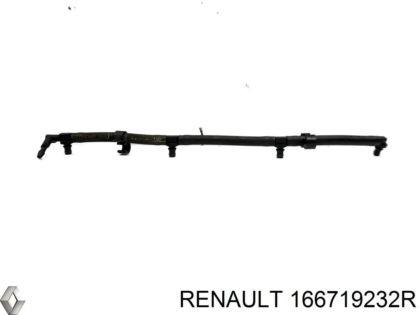 Tubería de combustible atras de las boquillas  Renault (RVI) 166719232R