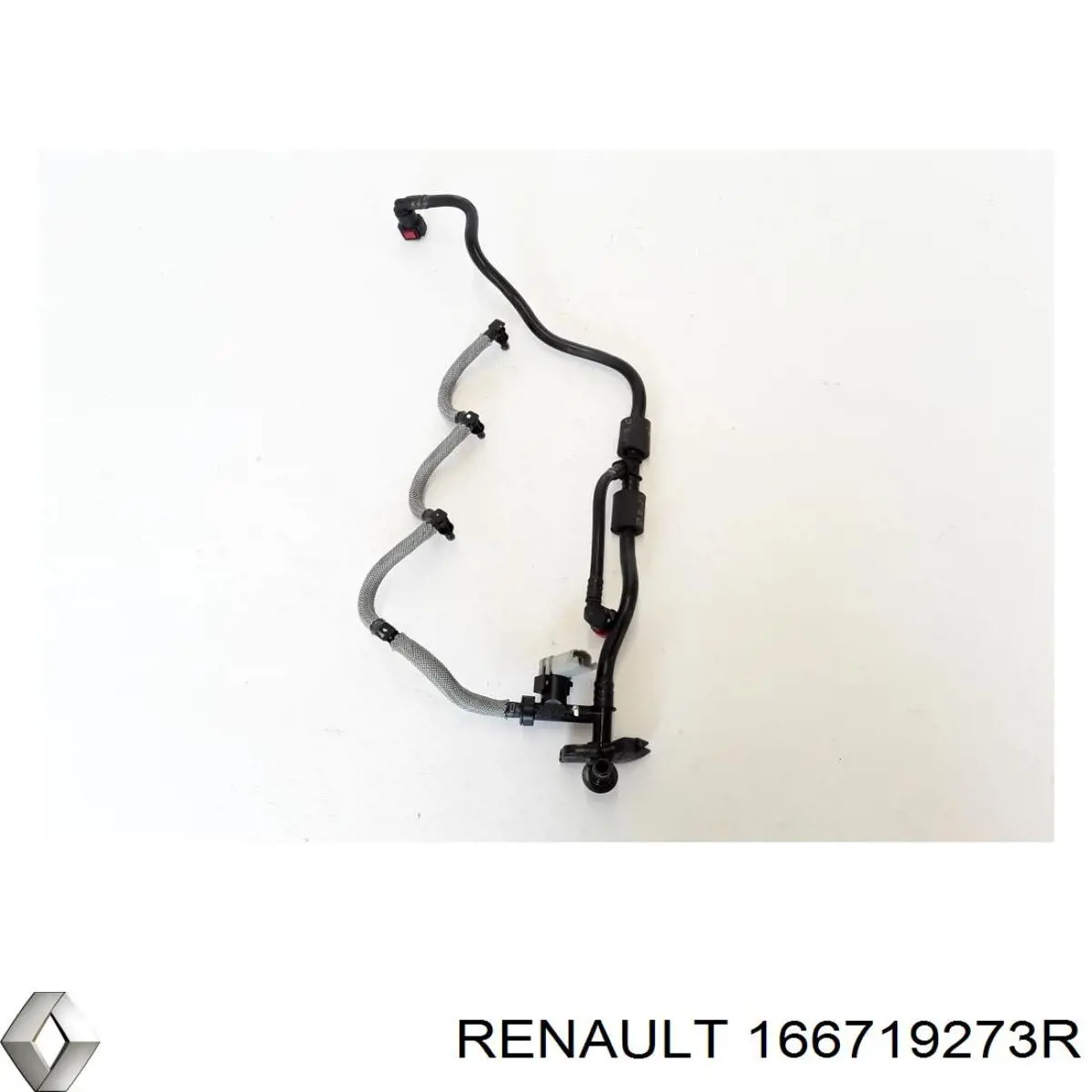 166719273R Renault (RVI) tubo de combustible atras de las boquillas