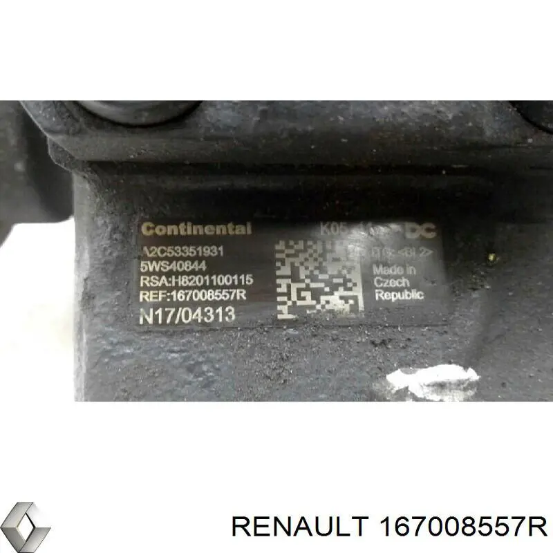 167008557R Renault (RVI) bomba inyectora